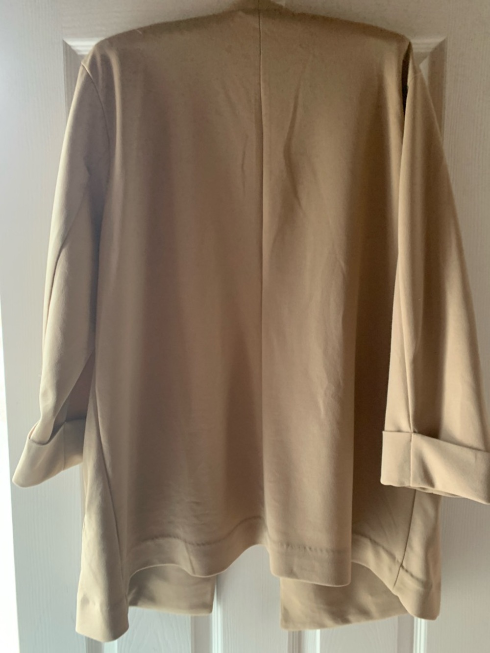 Reitmans Tan Open-Front Blazer Jacket - Picture 3 of 4